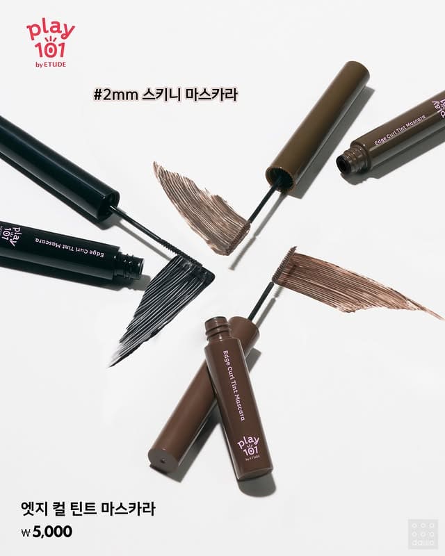 다이소 play101 by 에뛰드 -신상 메이크업 라인 마스카라 틴트 아이라이너 추천 후기 이미지 2