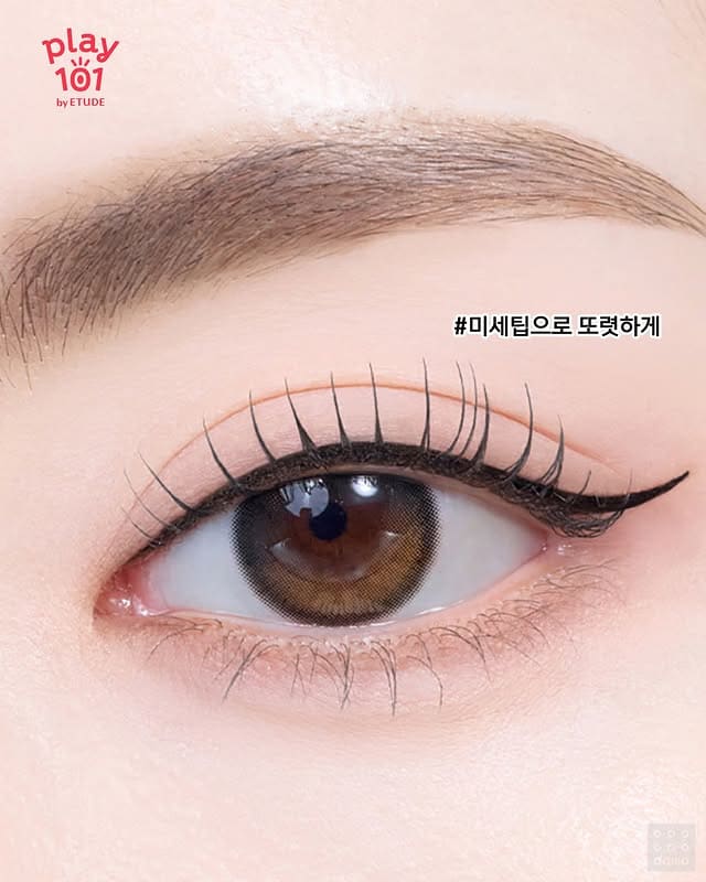 다이소 play101 by 에뛰드 -신상 메이크업 라인 마스카라 틴트 아이라이너 추천 후기 이미지 7