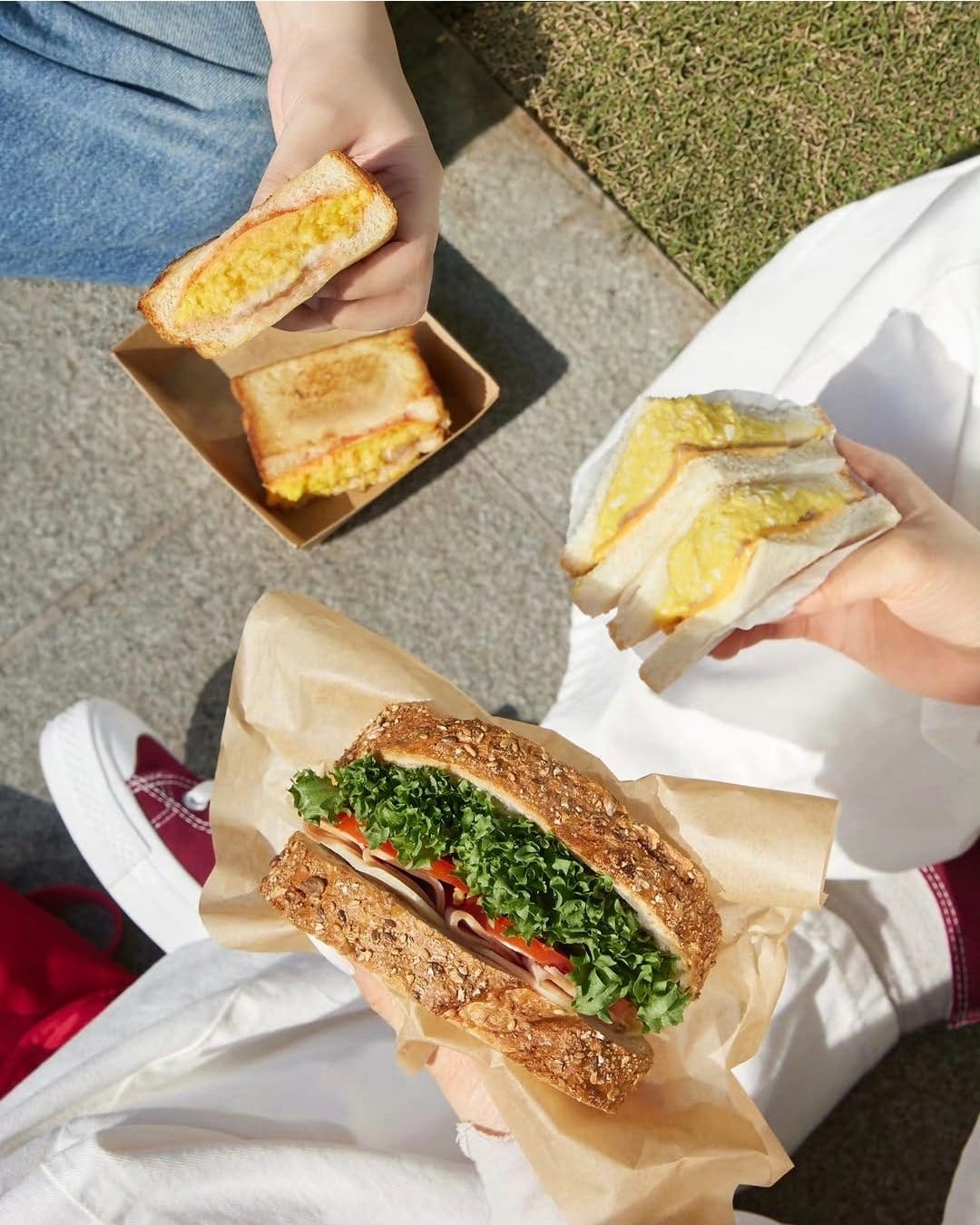 투썸플레이스 델리 신상🥪 햄치즈 곡물샌드위치부터 햄에그토스트까지
