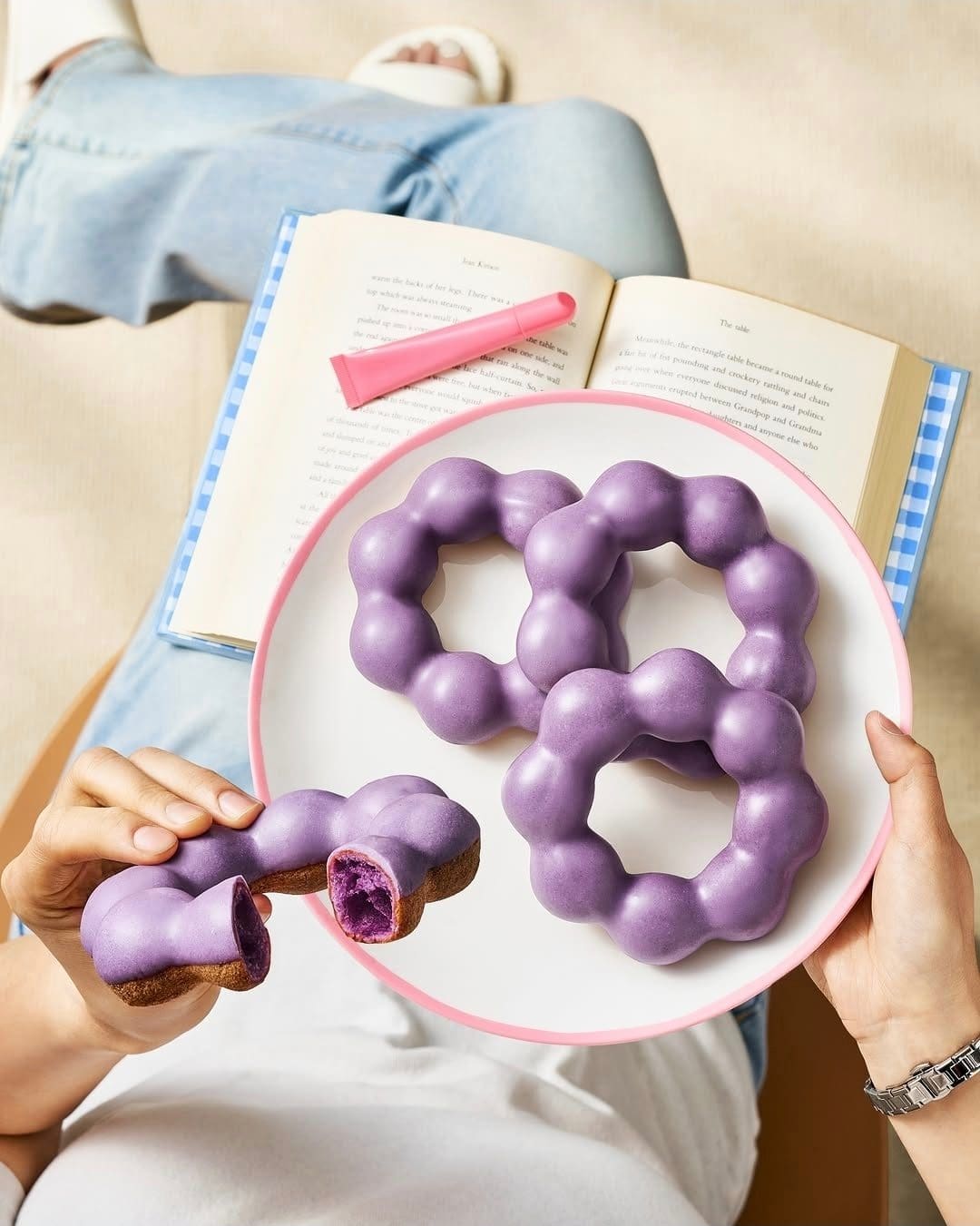 던킨도너츠 우베 츄이스티 전국 확대 출시💜🍩