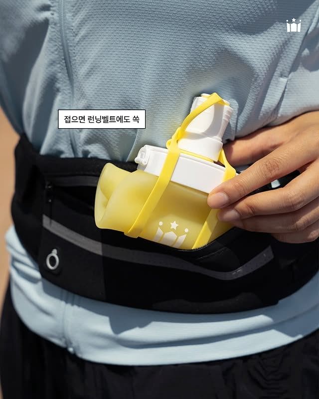 할리스 신상 실리콘 텀블러 출시! 접어서 들고 다니는 여름 필수템🥤☀️ 이미지 3
