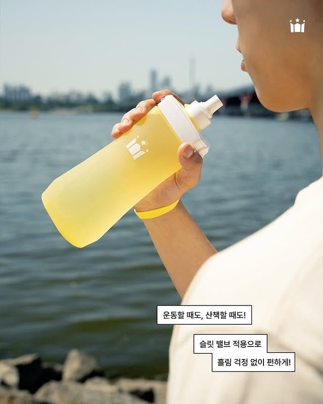 할리스 신상 실리콘 텀블러 출시! 접어서 들고 다니는 여름 필수템🥤☀️ 이미지 4
