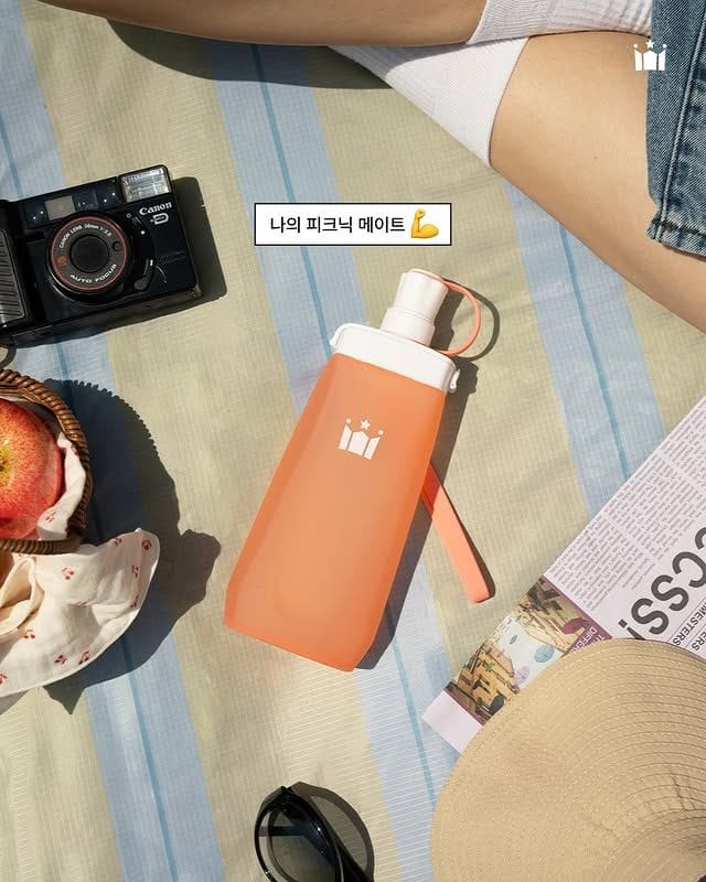 할리스 신상 실리콘 텀블러 출시! 접어서 들고 다니는 여름 필수템🥤☀️ 이미지 5