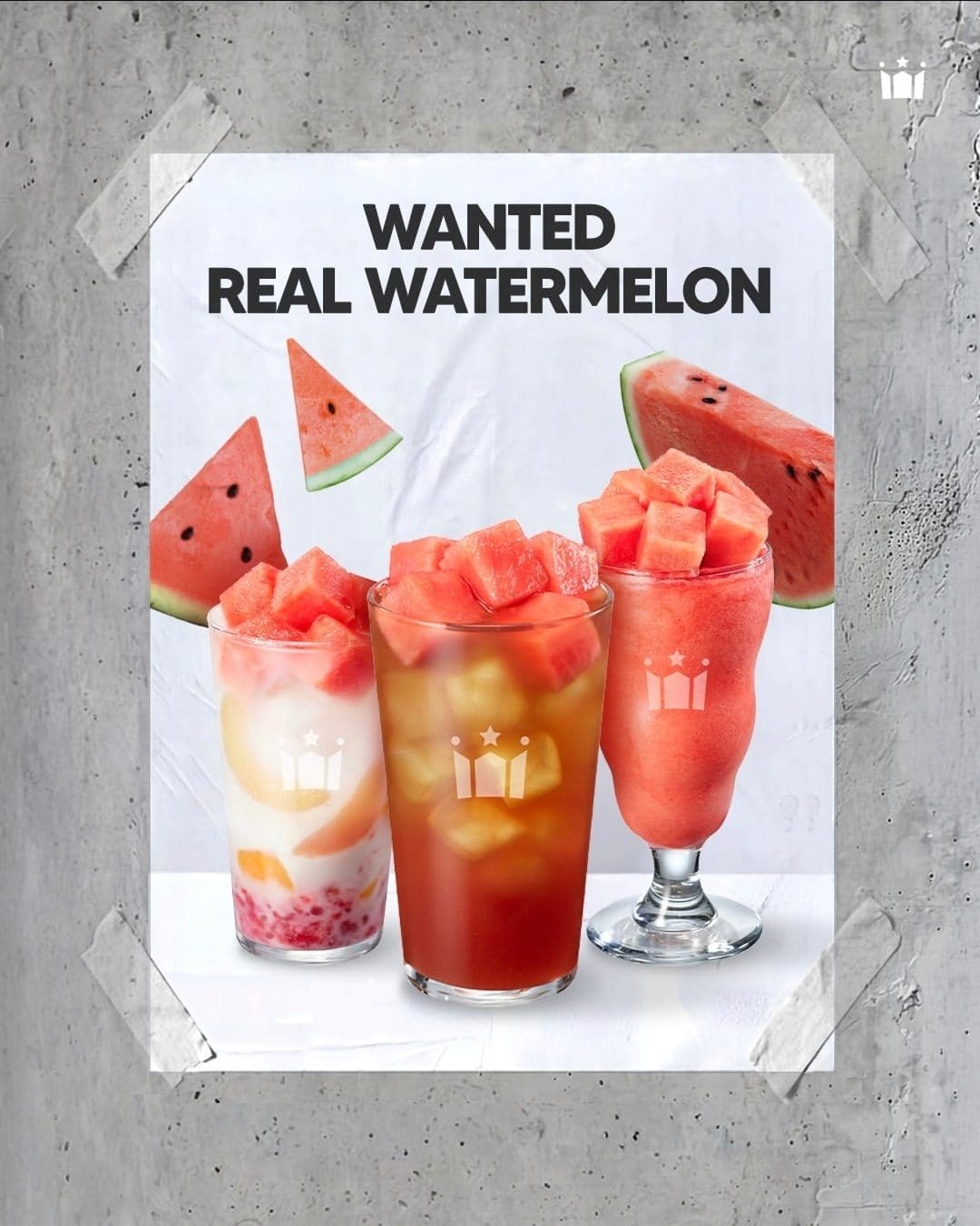 할리스커피 진짜 수박 음료 3종 출시! 생수박화채부터 생수박주스까지🍉
