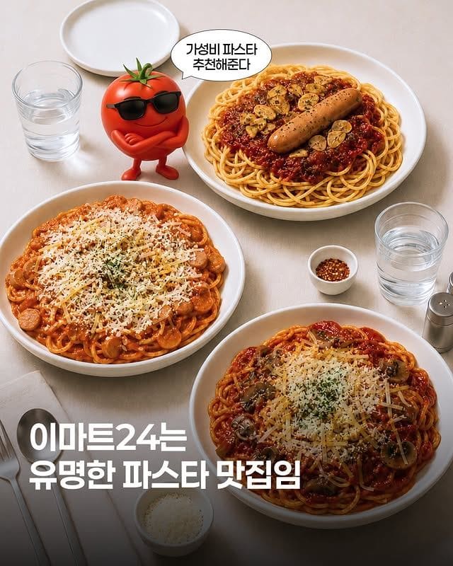 이마트24 가성비 파스타 3종 추천! 취향 따라 골라 먹자🍝 이미지 1