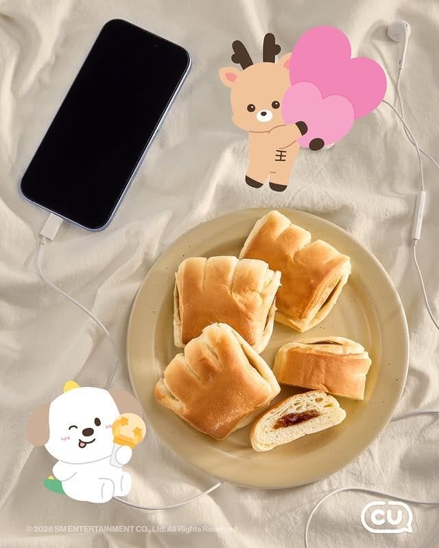 CU편의점 리틀라이즈 빵 사면 띠부씰 준다🐻💖 이미지 4