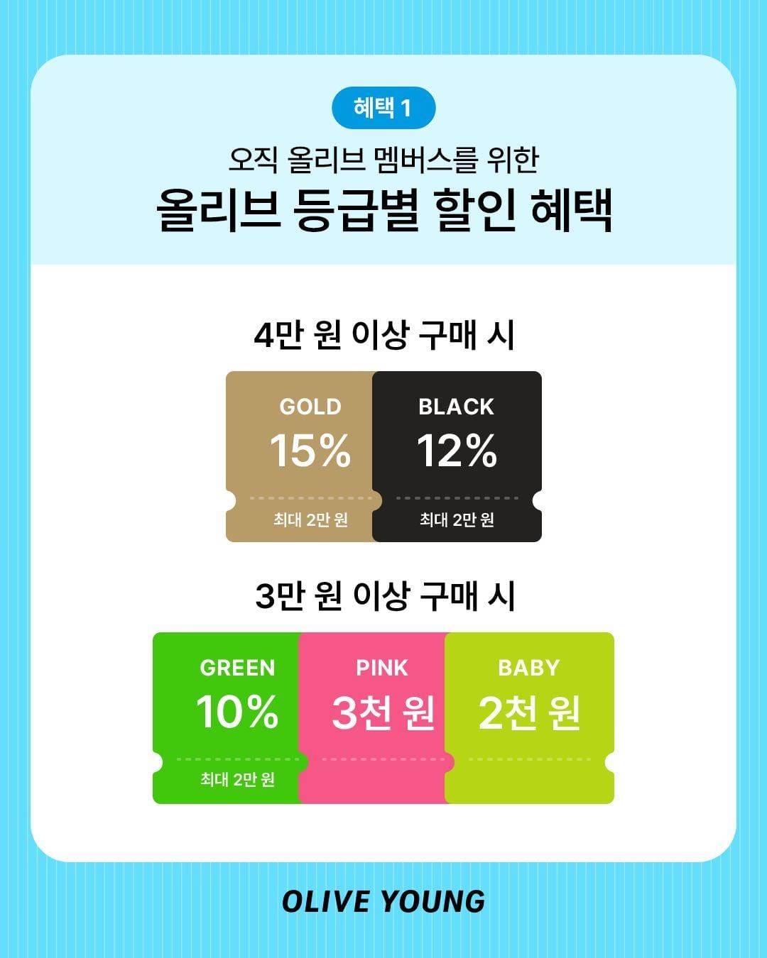 올리브영 6월 올리브데이 혜택 총정리 이미지 2