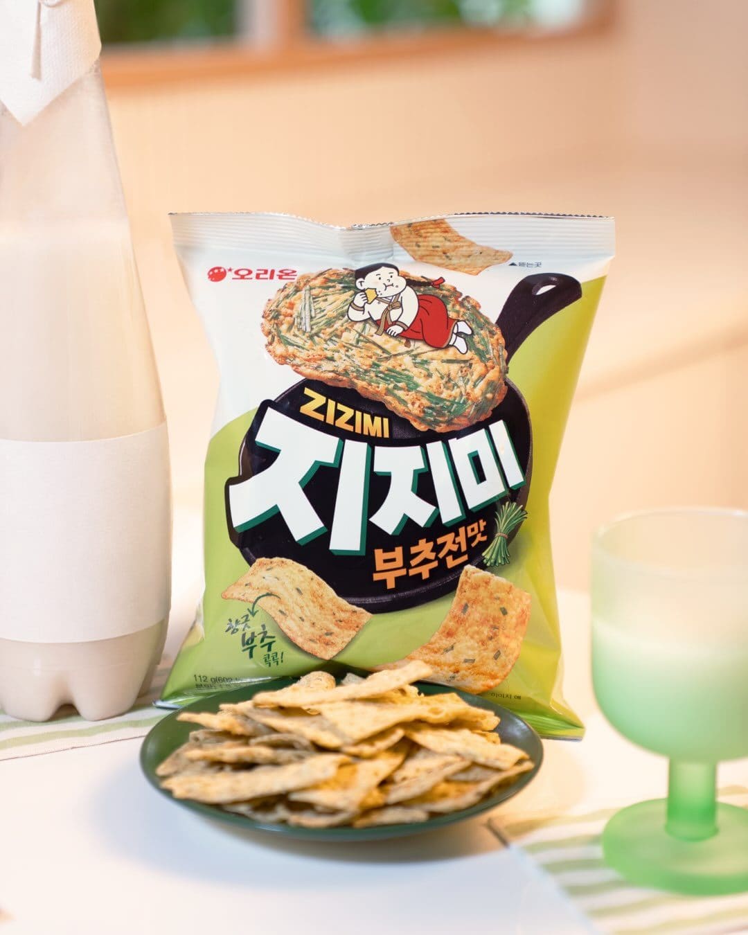 오리온 지지미 부추전맛 & 김치전맛 이미지 2