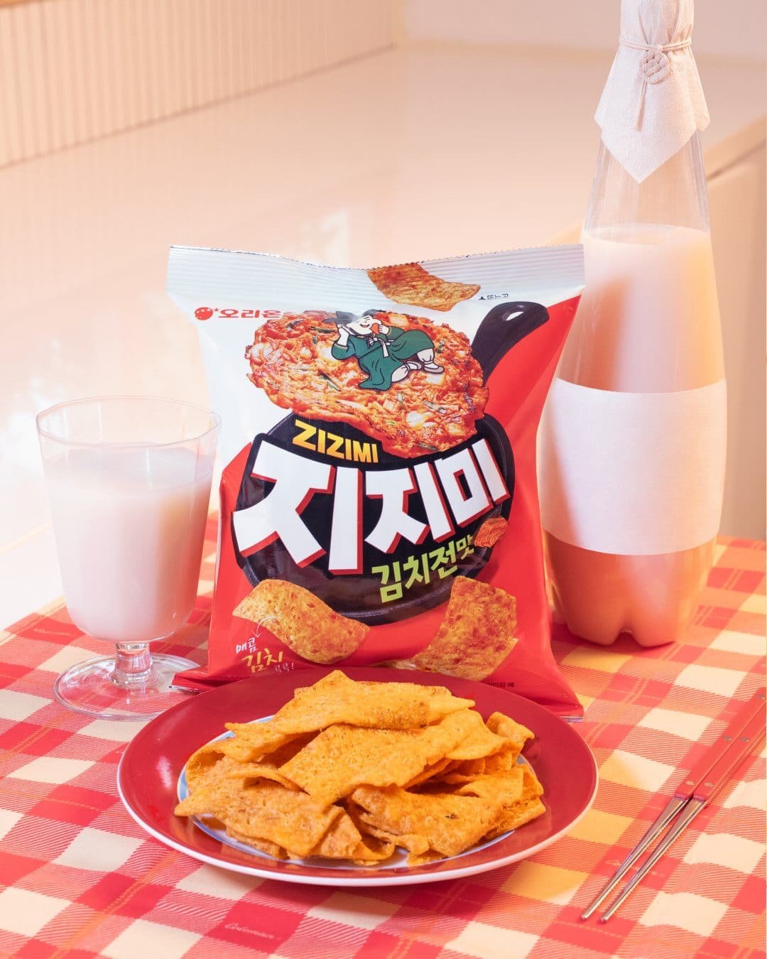 오리온 지지미 부추전맛 & 김치전맛 이미지 3