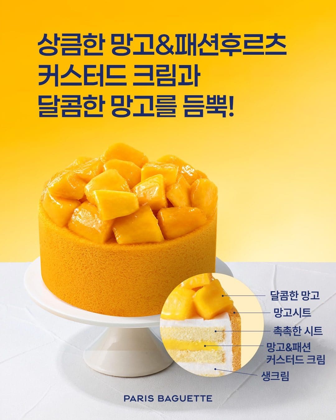 파리바게뜨 여름 과일 케이크 2종 출시! 🥭🍓 이미지 4