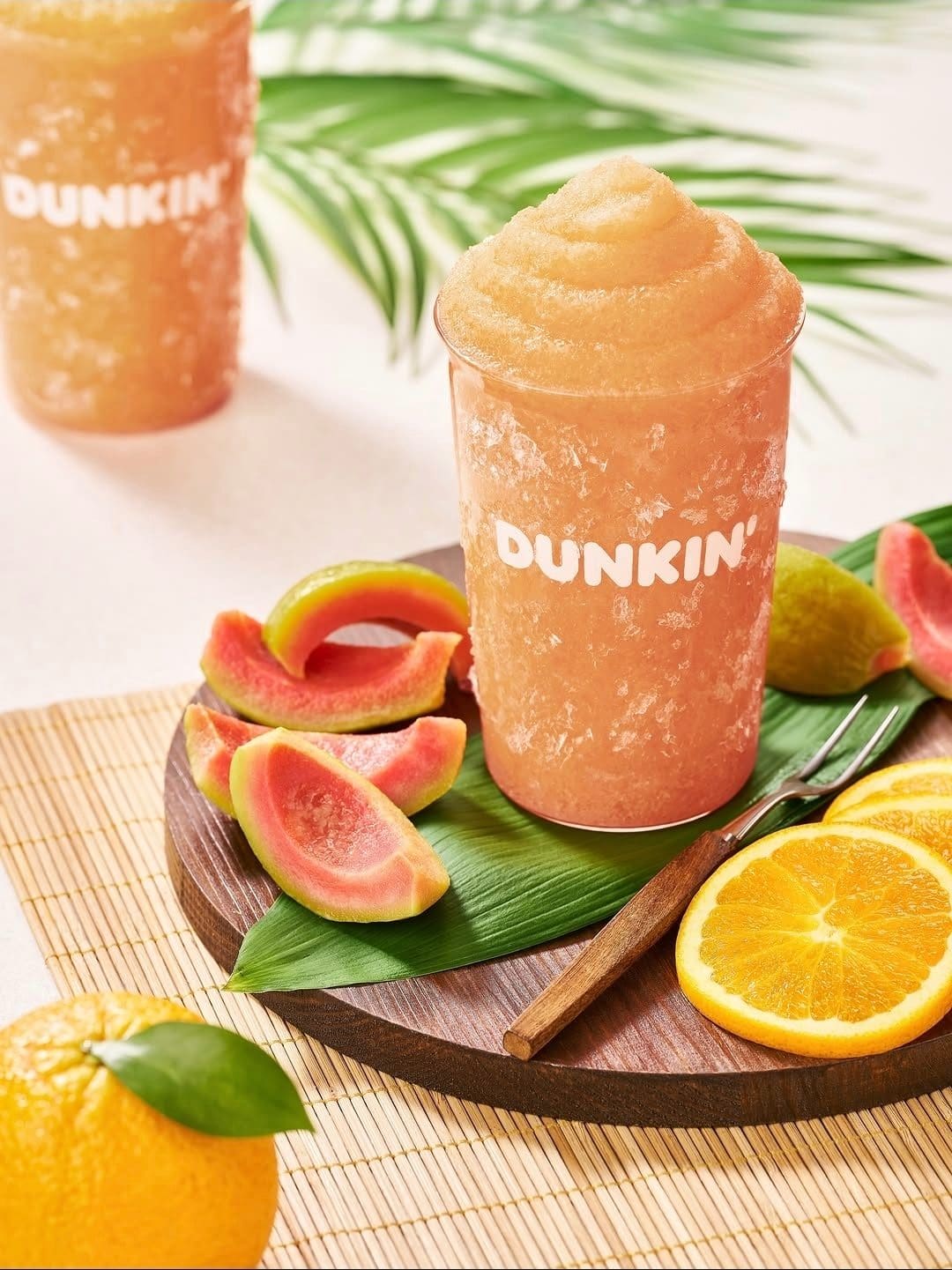 던킨 여름 신상! 구아바 오렌지 쿨라타 출시🍊🌴