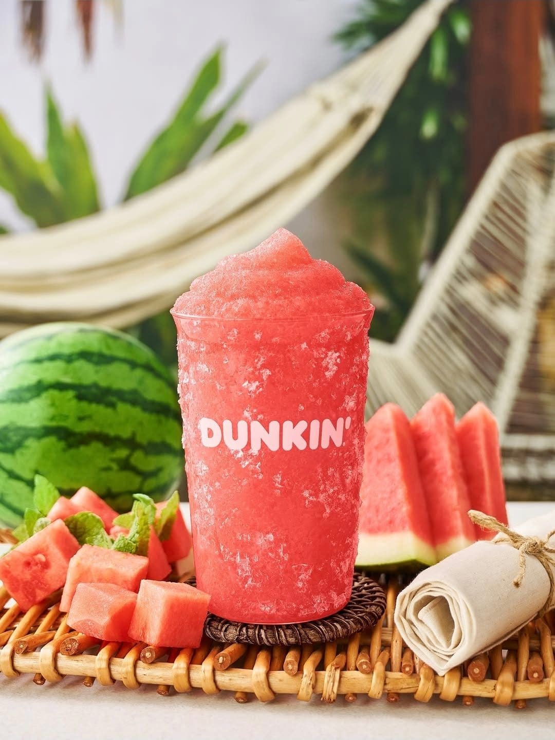 던킨도너츠 수박 쿨라타 출시 🍉🧊