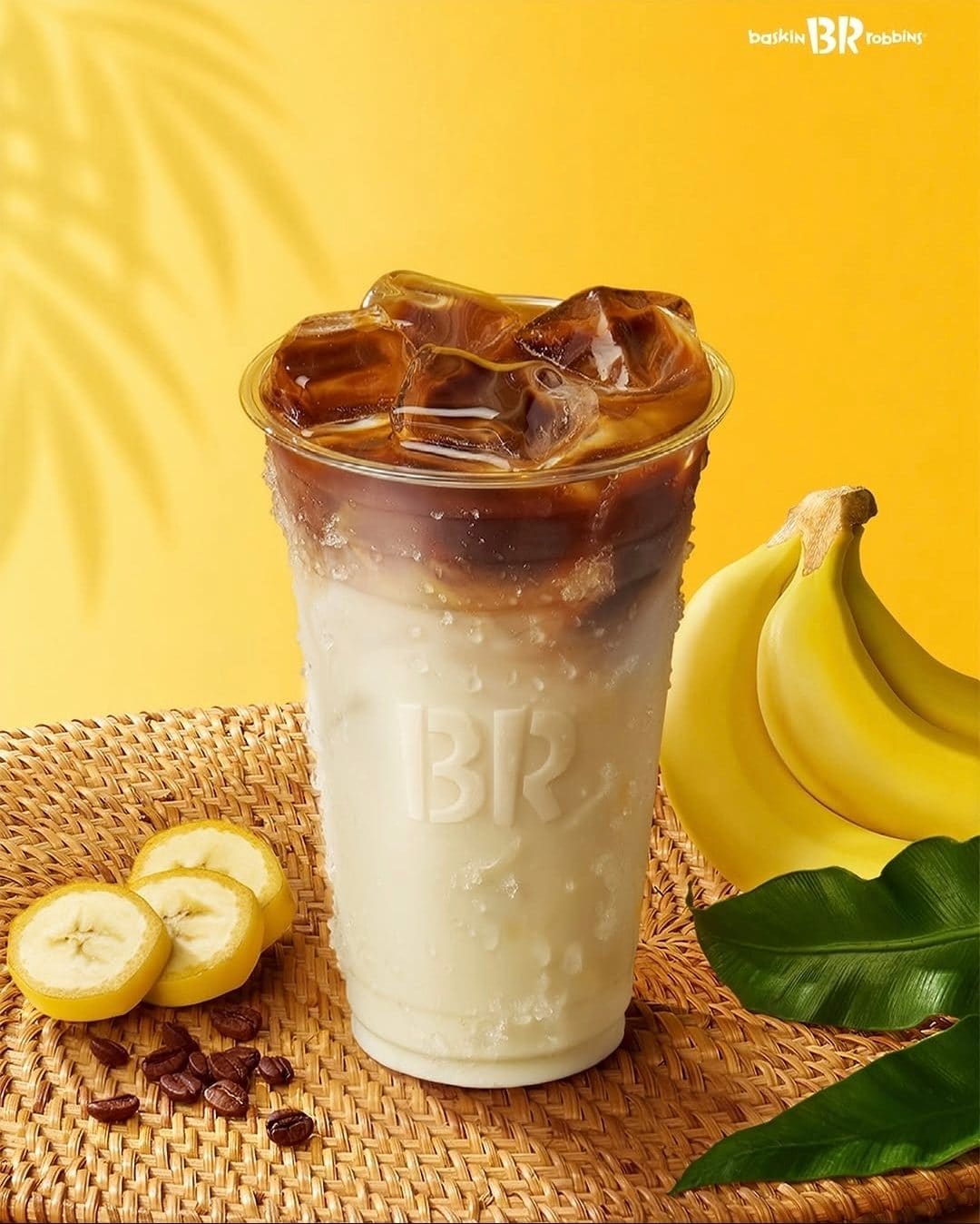 ☕🍌 바나나 라떼에 에스프레소 한 샷! 배스킨라빈스 ‘바나나 카페라떼’