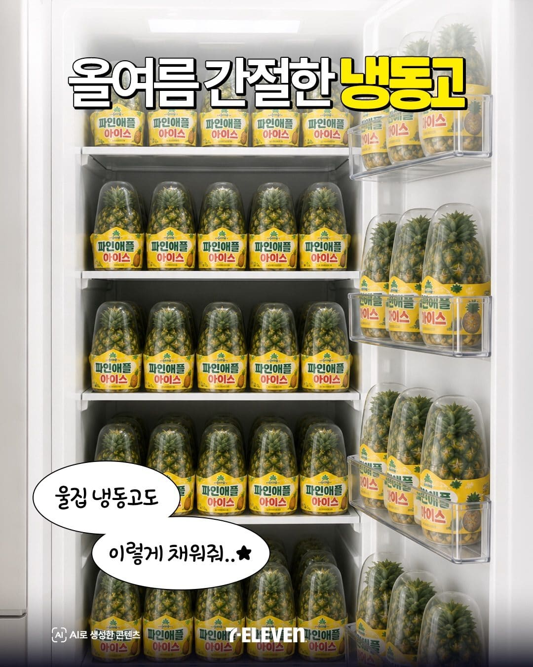 세븐일레븐 신상, 여름에 딱 좋은 파인애플 아이스 🍍 이미지 2