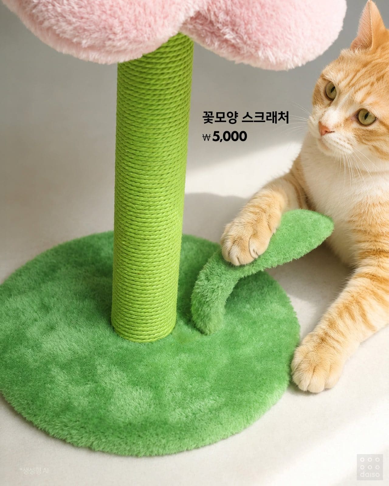 다이소 8월 신상🐱 고양이 집사 취향저격! 귀여운 스크래쳐 4종 이미지 2