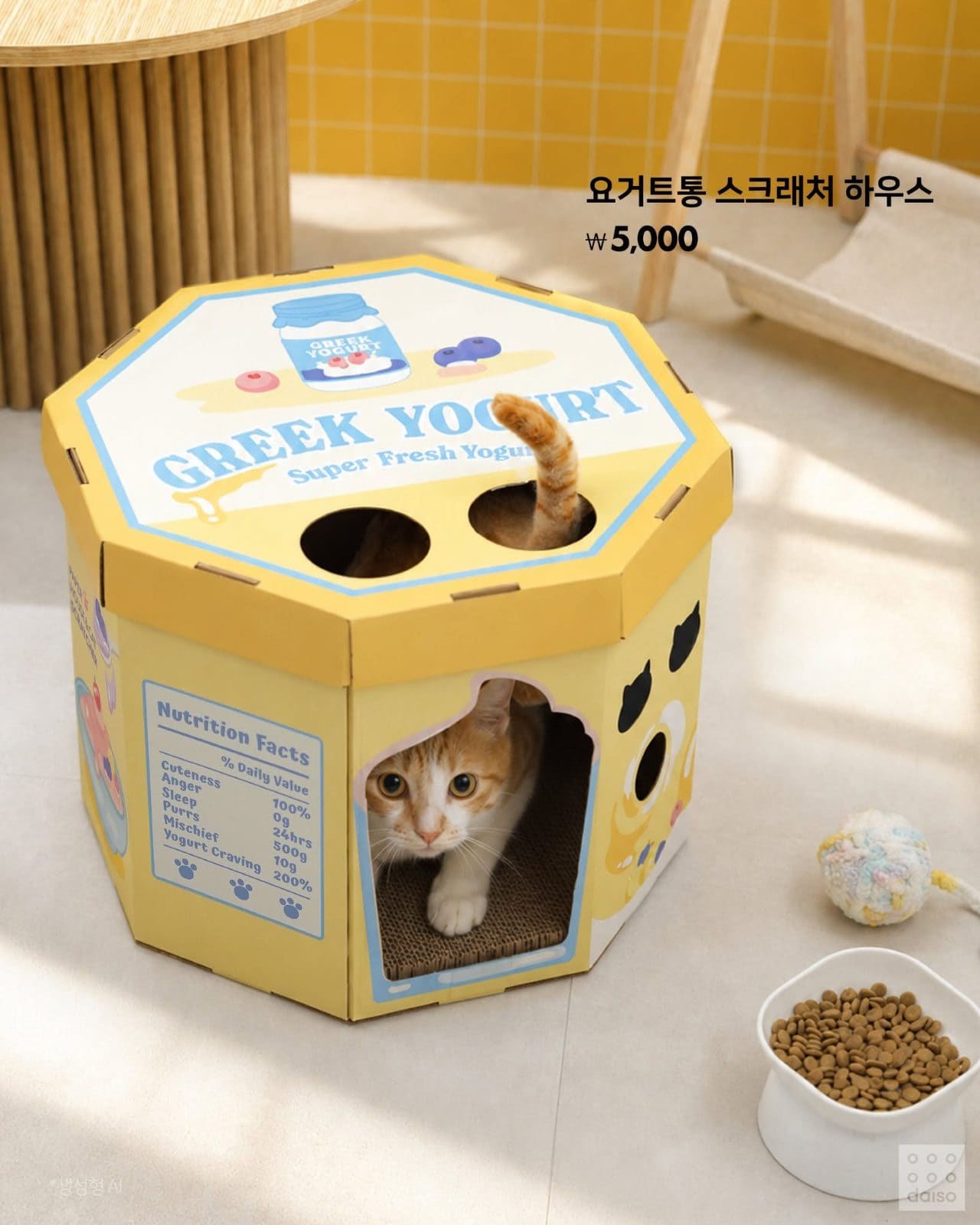 다이소 8월 신상🐱 고양이 집사 취향저격! 귀여운 스크래쳐 4종 이미지 3
