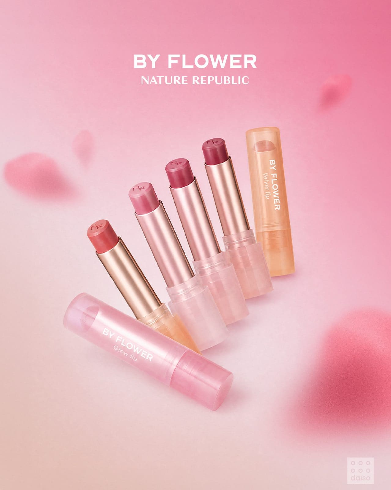 다이소 신상💗 네이처리퍼블릭 바이플라워 립 메이크업 출시 이미지 1