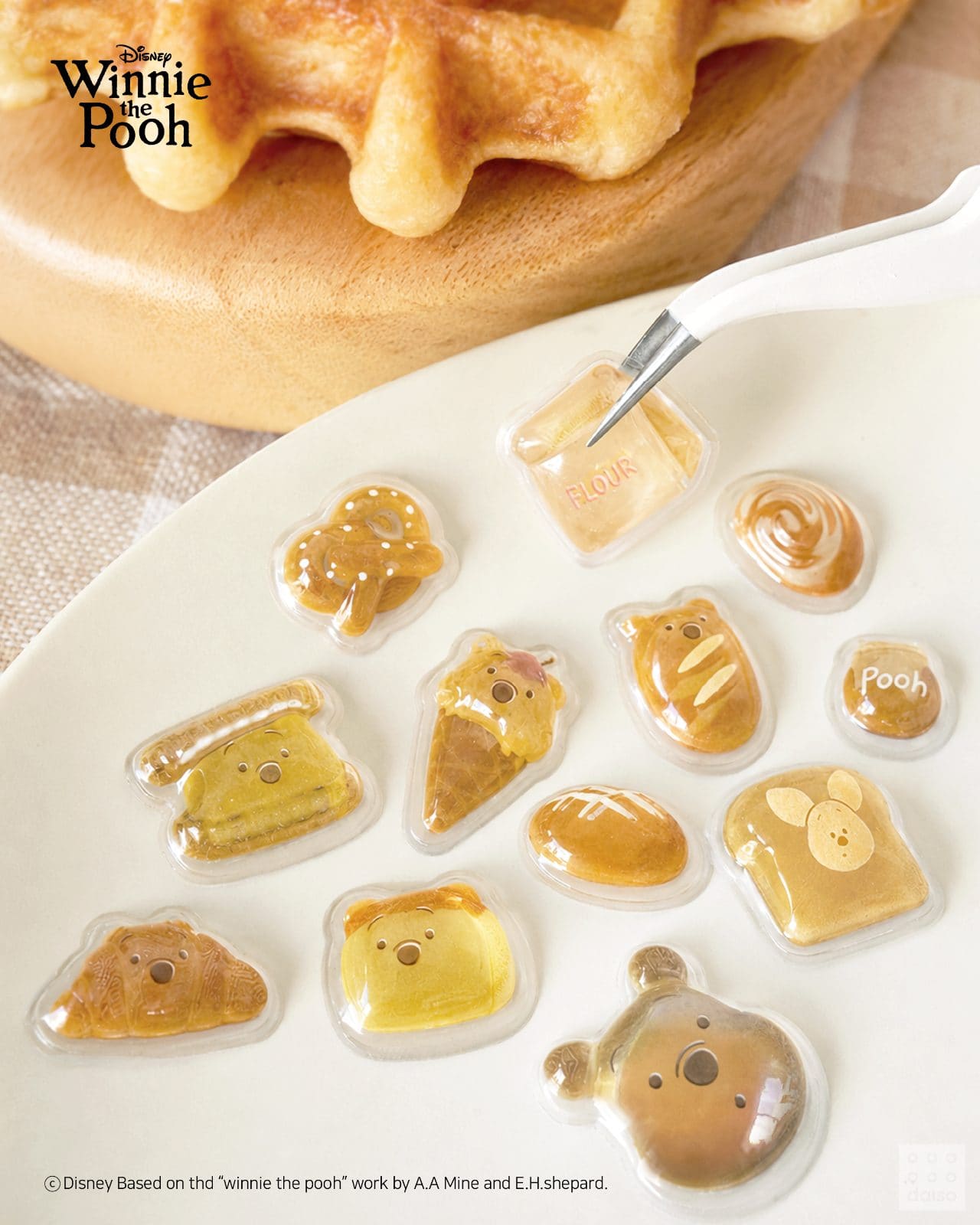 다이소 디즈니 신상✨ 귀여운 곰돌이 푸 베이커리 굿즈 출시! 🥐🍰 이미지 1