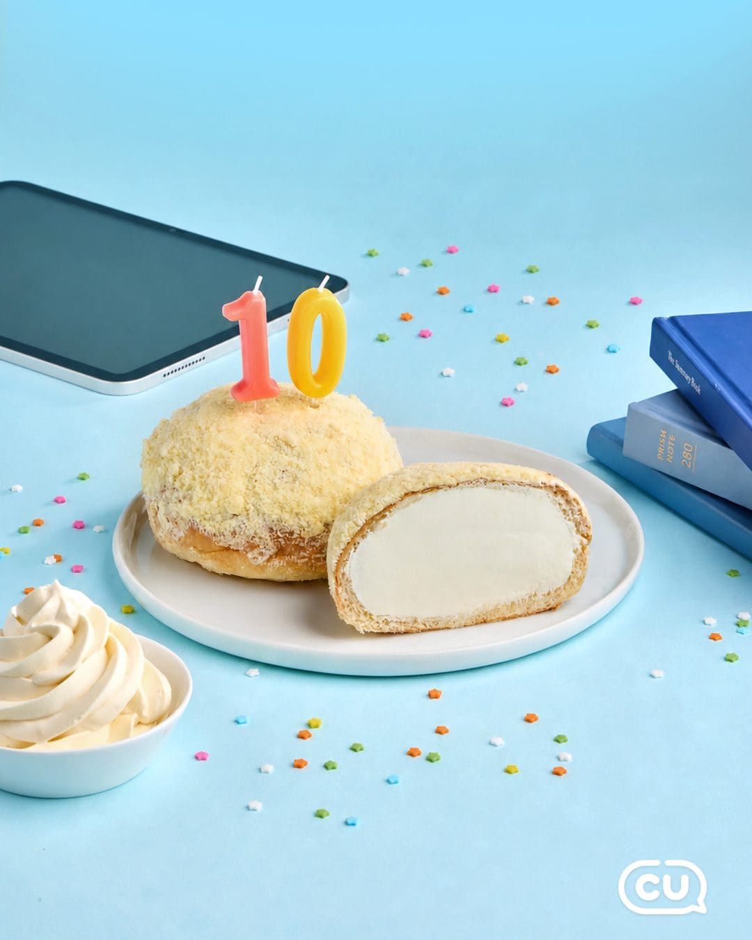 CU 연세우유 밀리의서재 생크림빵 출시! 📚🍠 이미지 2
