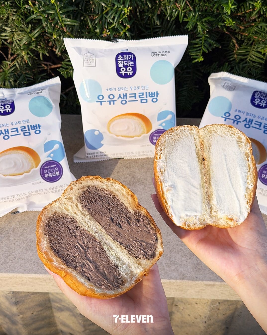 세븐일레븐 우유생크림빵·초코생크림빵 출시! 🍞🥛🍫 이미지 2